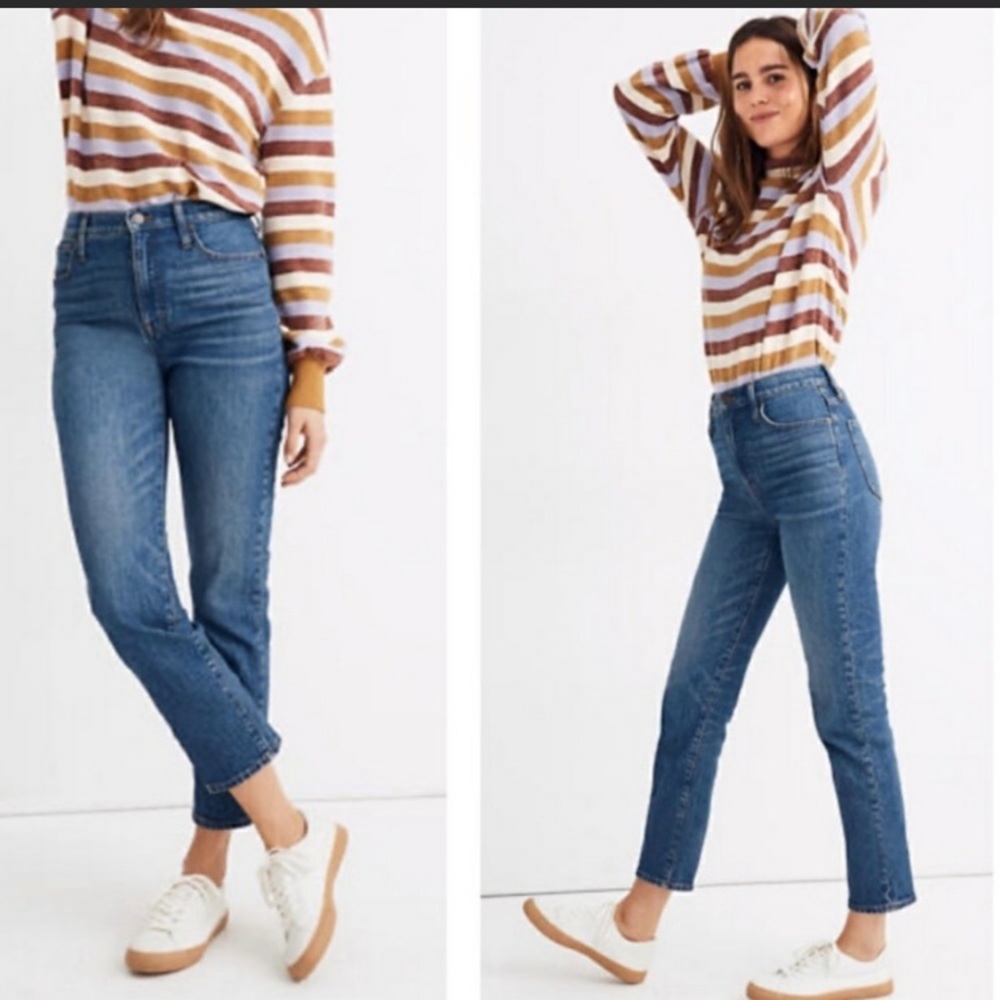 Madewell straight leg jean